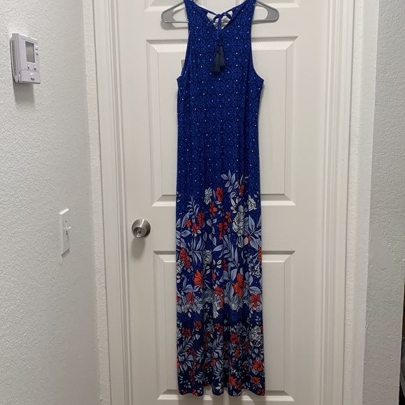 NWT Tommy Bahama Geo Garden Maxi Dress - Picture 5 of 8